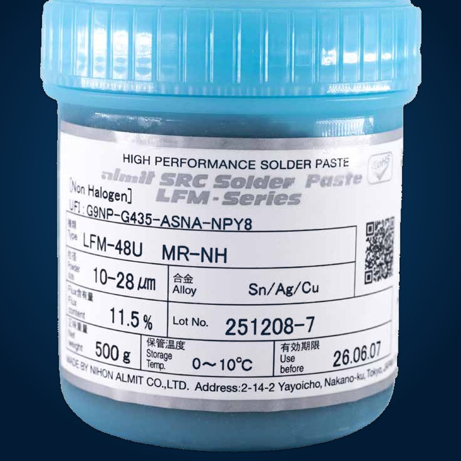 Almit SRC Solder Paste LFM-48U MR-NH